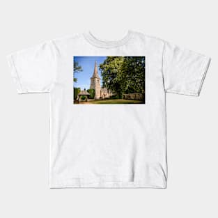 Church in Lower Slaughter Kids T-Shirt